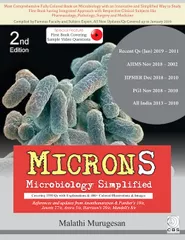 MICRONS-Microbiology Simplified 2nd edition 2019 by Malathi Murugesan