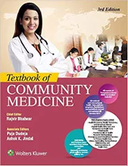 Textbook of Community Medicine by Bhalwar 3rd Edition 2019