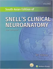 Snell's Clinical Neuroanatomy 8th edition 2018 (South Asian Edition) By Splittgerber