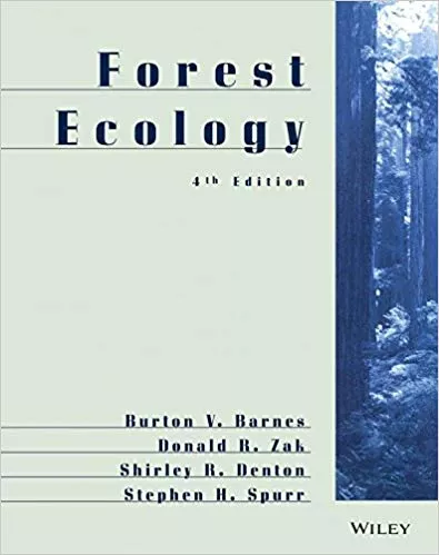 FOREST ECOLOGY 4 Edition 2019 By Barnes B.V.