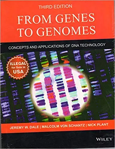 From Genes To Genomes 3rd Edition 2019 By Malcolm Von Schantz