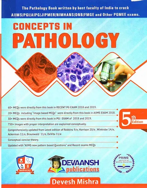 Concepts in Pathology 5th edition 2019 by Devesh Mishra