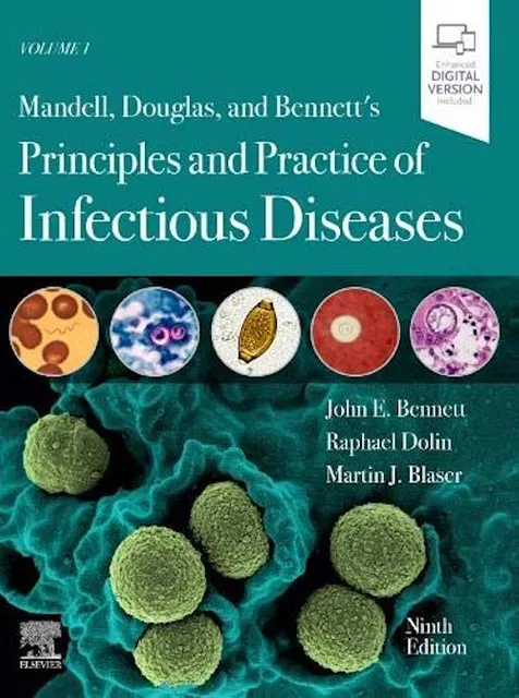 Mandell's Principles and Practice of Infectious Diseases 9th Edition 2019 by John E. Bennett (2 Volume set)