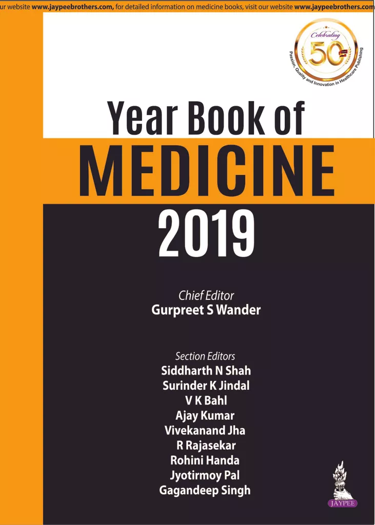 Year Book Of Medicine 1st Edition 2019 By Gurpreet S Wander