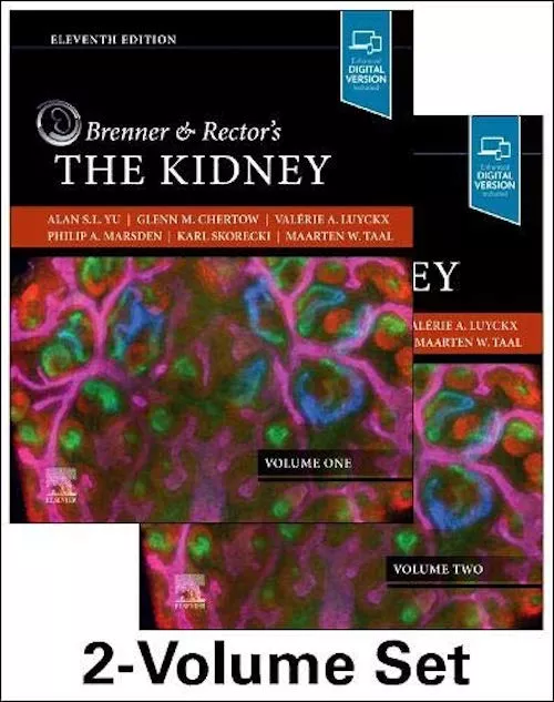 Brenner and Rector's The Kidney 11th Edition 2020 (2 Volume Set) By Alan