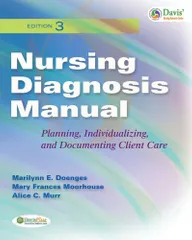 Nursing Diagnosis Manual Planning,Individualizing,And Documenting Client Care Paperback ? 2010,by Marilynn E. Doenges