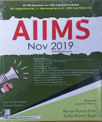AIIMS Nov 2019 by Ranjan Kumar Patel & Sudhir Kumar Singh