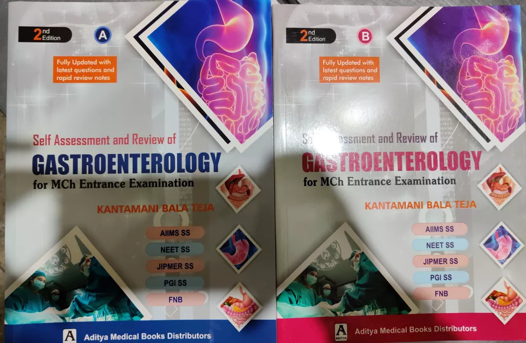 Self Assessment and Review of Gastroenterology (Part A+B) 2nd Edition 2019 By Kantamani Bala Teja