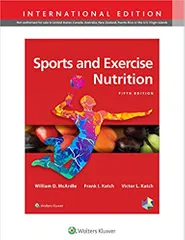 Sports and Exercise Nutrition 5th Edition 2020 By William D. McArdle