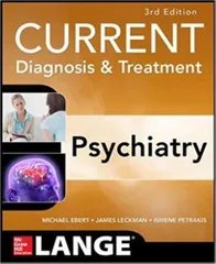 Current Diagnosis and Treatment Psychiatr 3rd Edition 2018 By Michael Ebert