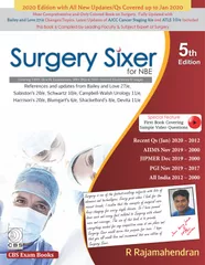 Surgery Sixer for NBE 5th Edition 2020 by R Rajamahendran