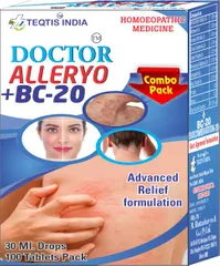 Doctor Alleryo Drops+ BC 20 For Skin Allergy Eczema