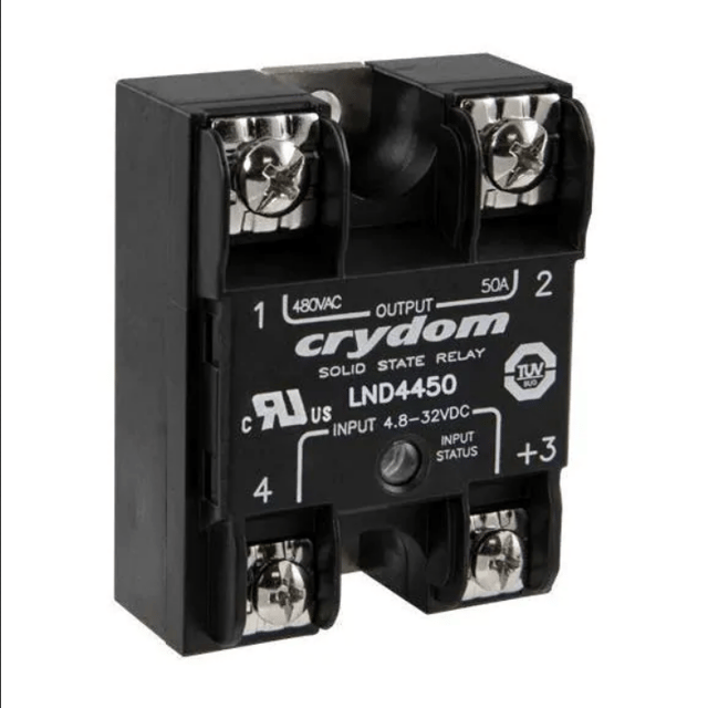 Solid State Relays - Industrial Mount 75A 480VAC, DC In Panel Mnt IP00
