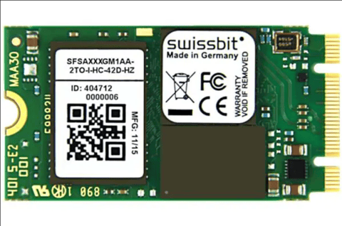 Solid State Drives - SSD Industrial M.2 SATA SSD, X-75m2 (2242), 30 GB, 3D TLC Flash, -40 C to +85 C