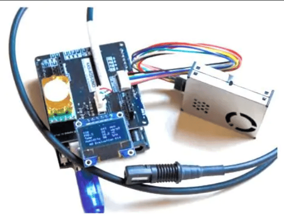 Multiple Function Sensor Development Tools Air Quality Evaluation Board W/ Laser Dust Sensor