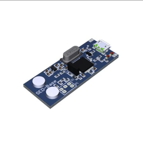 Multiple Function Sensor Development Tools Debugger with Wearable Bluetooth 4.2 Data Logger, including Accelerometer, Magnetometer, Humidity, Temperature, Pressure, Microphone, UV and Light Sensors integrating Rechargeable battery and power adaptor. (EU Dev. Kit)