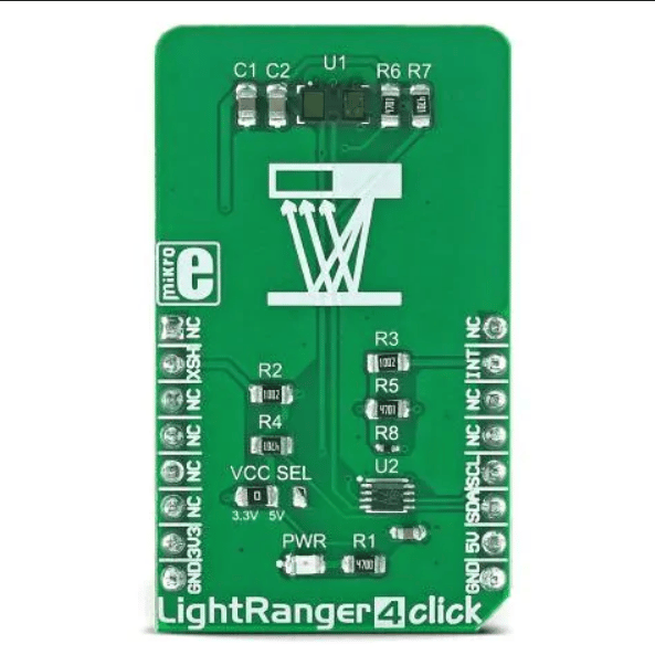 Optical Sensor Development Tools LightRanger 4 click