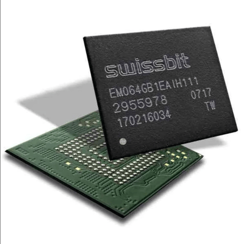 eMMC Industrial Embedded MMC, EM-20, 32 GB, MLC Flash, -40 C to +85 C