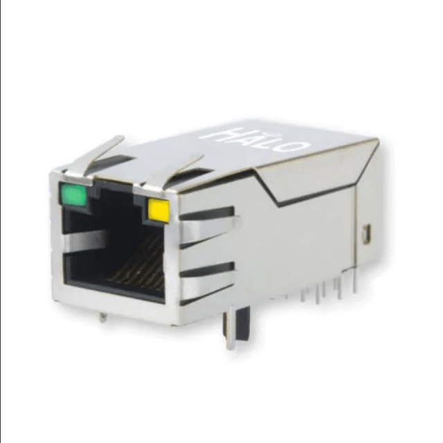 Modular Connectors / Ethernet Connectors FastJack 10G TABUP RJ45 W/ MAG G/Y LED