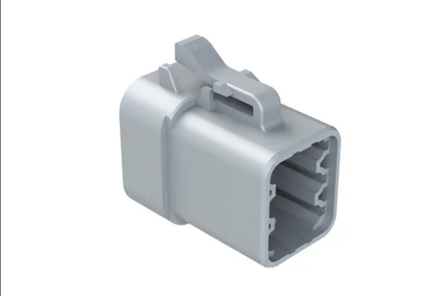 Automotive Connectors 6-Position Plug, Female, Reduced Diameter Seal, Grey