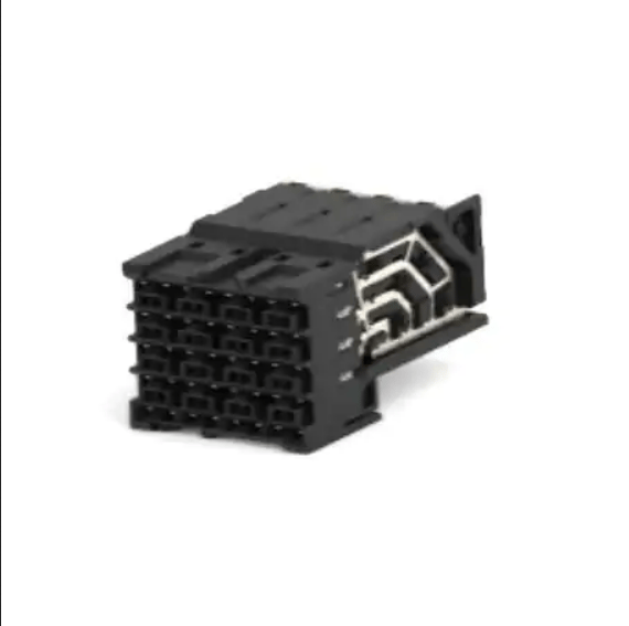 High Speed/Modular Connectors RA REC ASSY 4X4 92OHM PIR WHISPER R