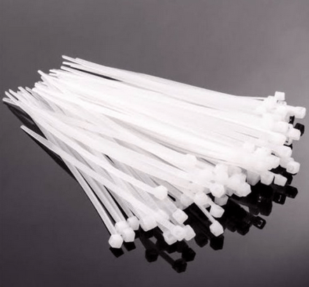 Cable Tie Pack - 200mm (10 pieces - white) [High Quality]
