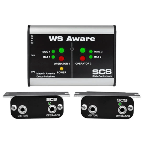 Antistatic Control Products WS AWARE MONITOR, WITH STANDARD REMOTES, ETHERNET OUTPUT