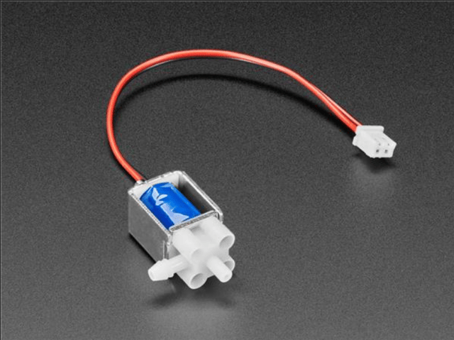 Adafruit Accessories 6V Air Valve with 2-pin JST PH Connector - FA0520E