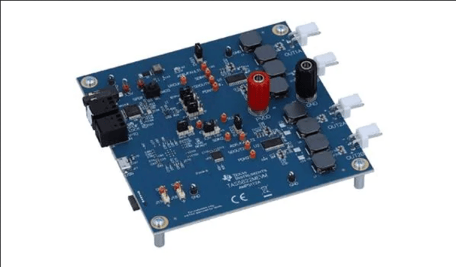 Amplifier IC Development Tools 35-W, inductor-less, digital input Class-D amplifier evaluation module