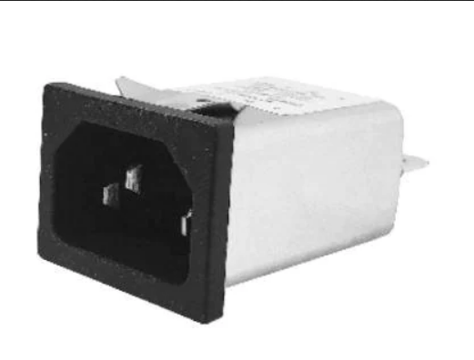 AC Power Entry Modules 8A 50/60Hz Snap-In Horz mnt