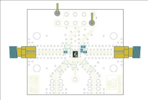 RF Development Tools Sample Board Assembly,Amplifier,4-20GHz