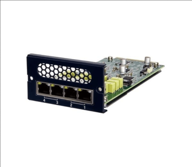 Networking Modules Intel Ethernet Controller I211 based Network Interface Card with 4 x 1GbE RJ-45 4 PCIe 2.0 x 2 Interface with by pass funtion.