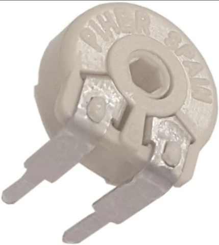 Trimmer Resistors - Through Hole 10 mm - ceramic potentiometer tht