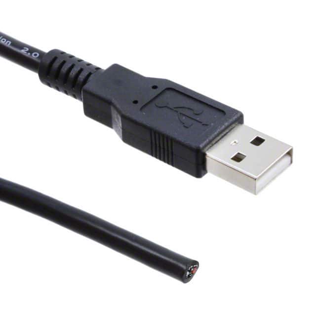 Assmann WSW Components 123-A-USB20AM-OE-300BK28-ND