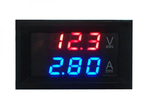 Digital Panel Meter (0 to 100V & 0 to 10A)