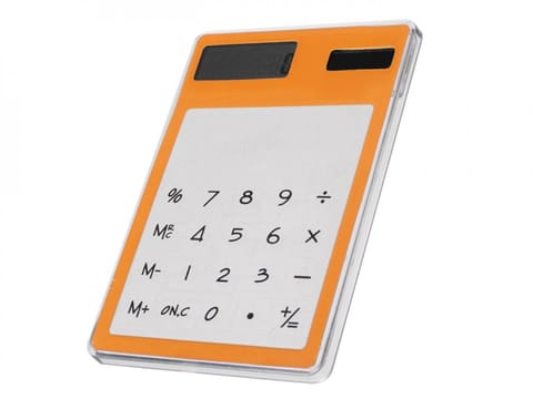 Mini Transparent Calculator with Solar
