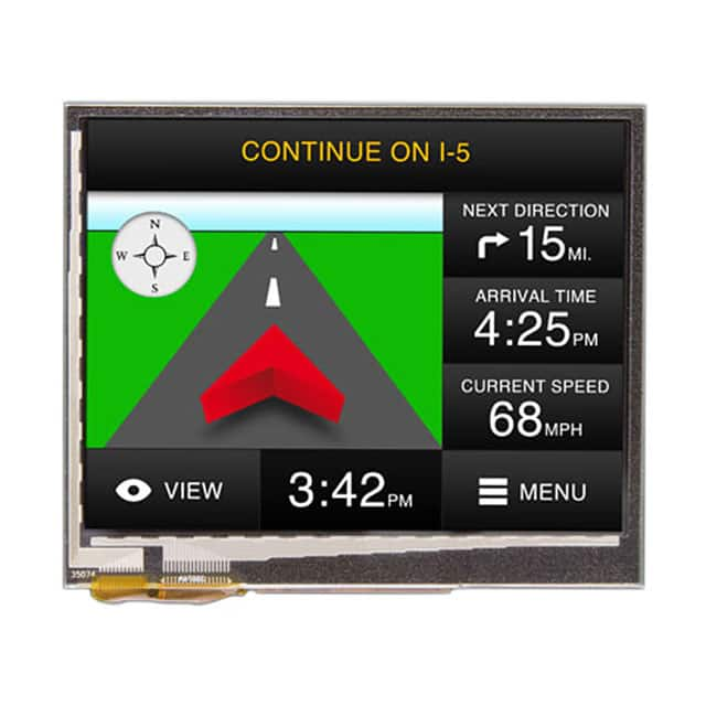 RK055HDMIPI4MA0 in Box by NXP  Active Matrix TFT Displays