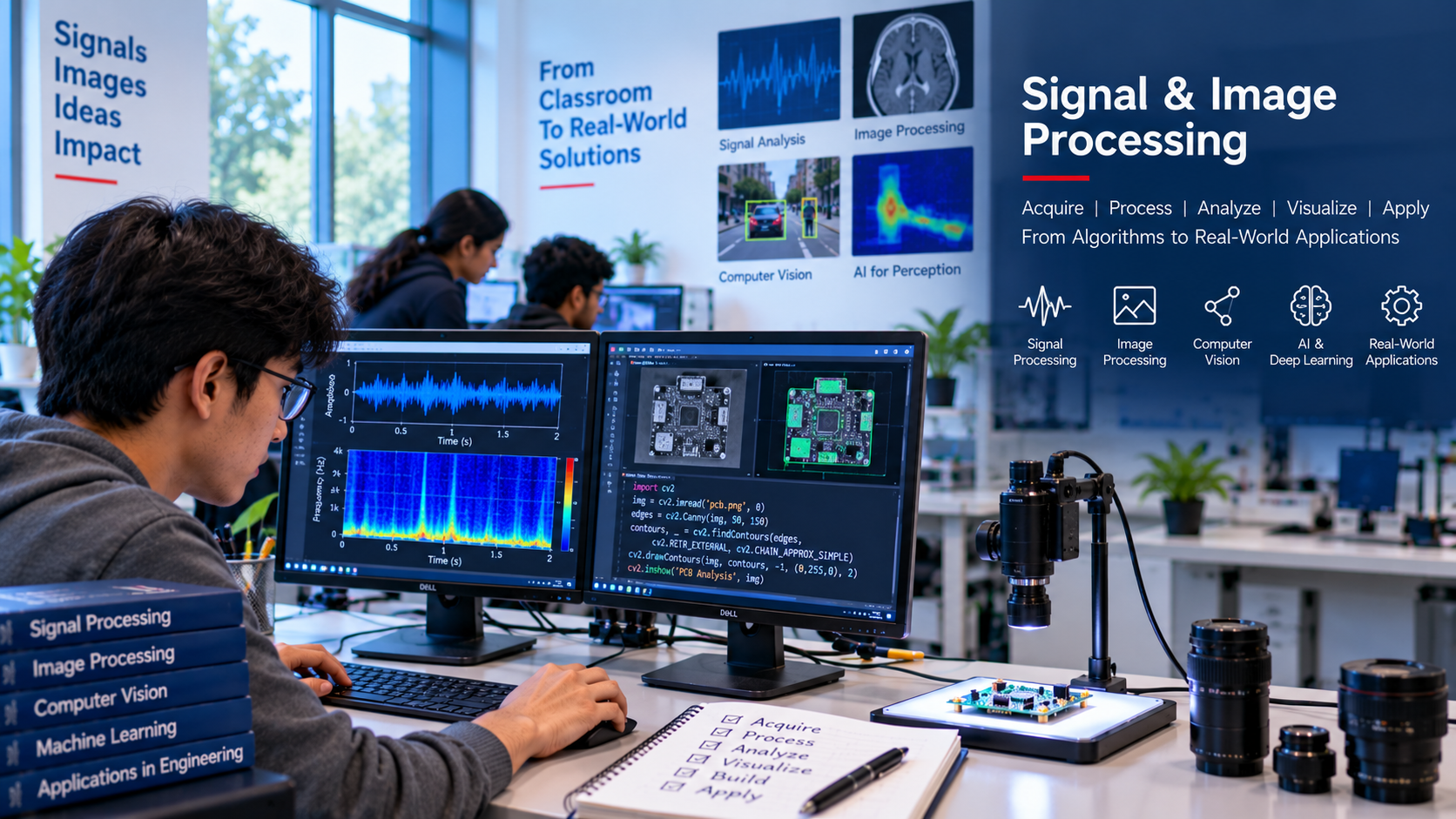 Signal and image processing engineering