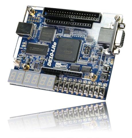 Max 10 Device Family - DE10-Lite Board From Terasic Inc.