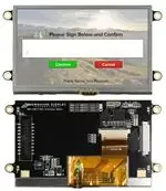 TFT Displays & Accessories 4.3 EVE2 TFT SUNLGHT READABLE RES