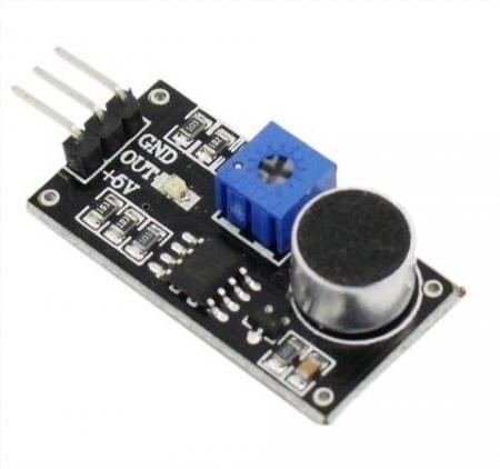LM393 Sound Detection Sensor Module – Black