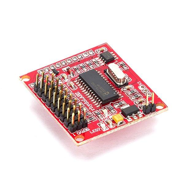 Serial Servo Controller ( Usart & SPI) with ADC