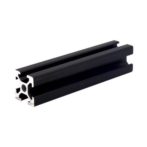 Black Anodized Aluminium 2020 Profile 1meter