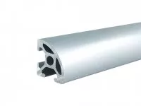 Astro Industrial Curved 20 Semi-Circular Aluminum Alloy 2020R Anodized Profile