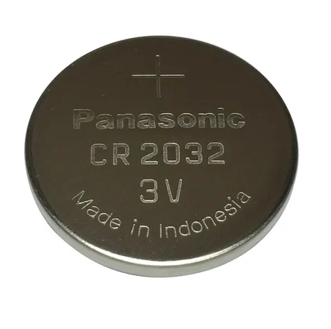 Panasonic CR2032 3V Lithium Coin Battery-2Pcs.