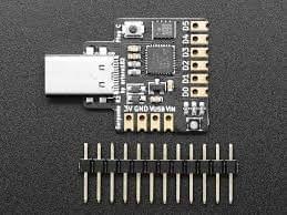 Serpente - Tiny CircuitPython Prototyping Board - USB C Plug