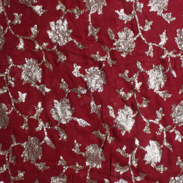 Georgette Royal bridal fabric/Deep-regal-fabric/Wedding-dress-fabric/DIY