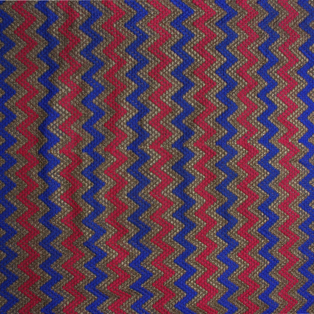 Zig-zag illusion Net fabric/Embroidery-fabric/Cool-fabric/Lavish-fabric