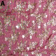 Embroidery-of-heavens festive fabric