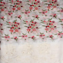 Flowers and posies tranquil fabric